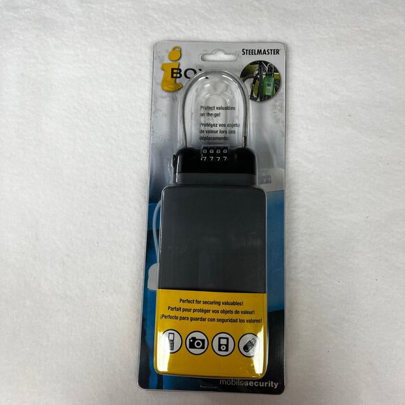 IBox Steelmaster portable Lockbox for valuables - Picture 1 of 6